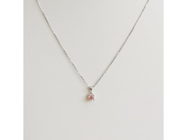 Necklace with pendant 0.19ct - afbeelding 2 van  6
