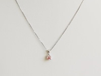 Necklace with pendant 0.19ct - afbeelding 2 van  6