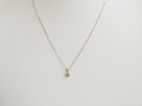 Necklace with pendant 0.19ct - afbeelding 5 van  6