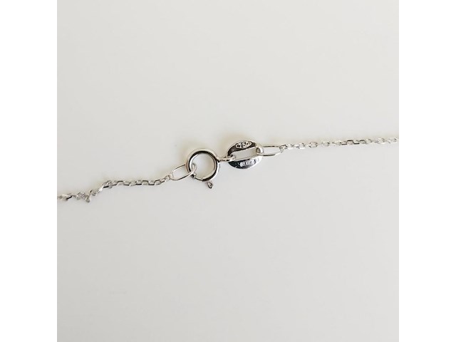 Necklace with pendant 0.19ct - afbeelding 6 van  6