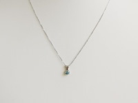 Necklace with pendant 0.31ct - afbeelding 1 van  6