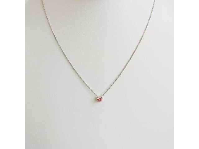 Necklace with pendant 0.37ct - afbeelding 1 van  6