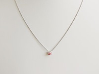 Necklace with pendant 0.37ct - afbeelding 1 van  6
