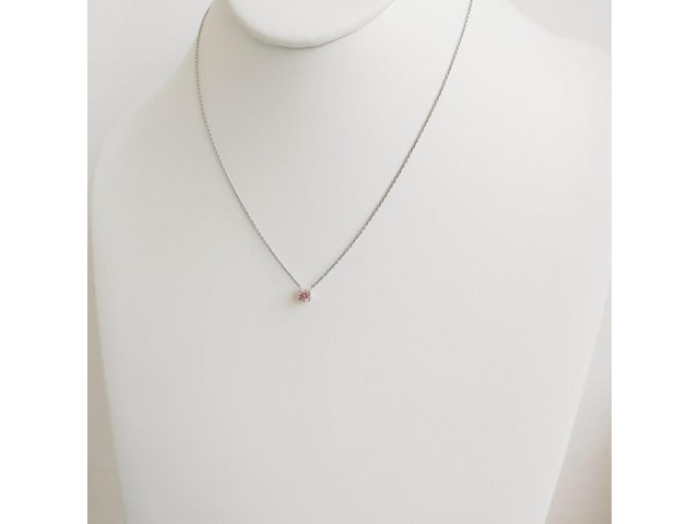 Necklace with pendant 0.37ct - afbeelding 4 van  6