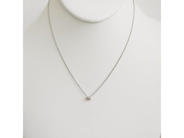 Necklace with pendant 0.37ct - afbeelding 5 van  6