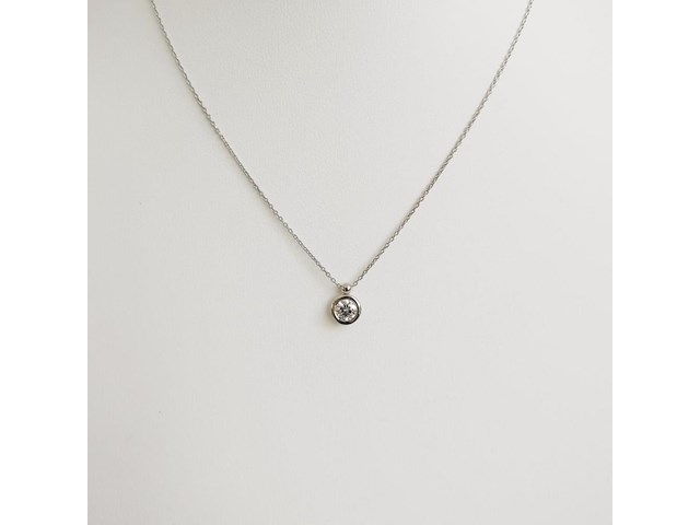 Necklace with pendant 0.51ct - afbeelding 1 van  6