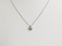 Necklace with pendant 0.51ct - afbeelding 1 van  6