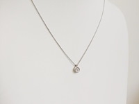 Necklace with pendant 0.51ct - afbeelding 3 van  6