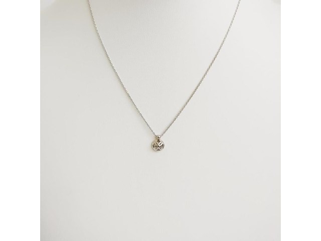 Necklace with pendant 0.51ct - afbeelding 5 van  6