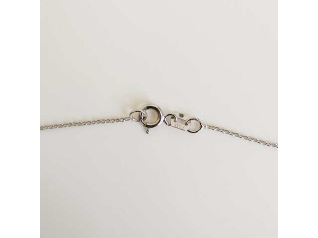 Necklace with pendant 0.51ct - afbeelding 6 van  6