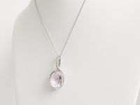Necklace with pendant amethyst - afbeelding 5 van  7