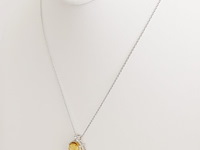Necklace with pendant citrine - afbeelding 4 van  7