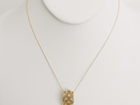 Necklace with pendant diamond - afbeelding 3 van  7