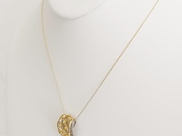 Necklace with pendant diamond - afbeelding 4 van  7