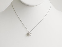 Necklace with pendant diamond - afbeelding 2 van  7