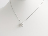 Necklace with pendant diamond - afbeelding 4 van  7
