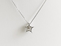 Necklace with pendant diamond - afbeelding 5 van  7