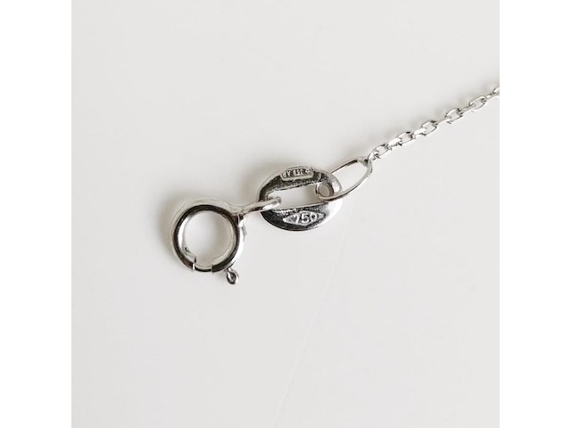 Necklace with pendant diamond - afbeelding 6 van  7