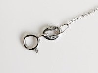 Necklace with pendant diamond - afbeelding 6 van  7