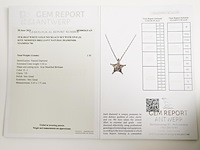 Necklace with pendant diamond - afbeelding 7 van  7