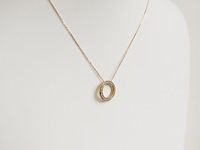 Necklace with pendant diamond - afbeelding 3 van  6