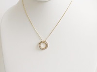 Necklace with pendant diamond - afbeelding 4 van  6