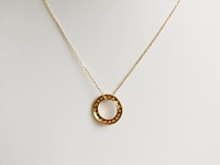 Necklace with pendant diamond - afbeelding 5 van  6