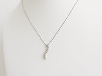 Necklace with pendant diamond - afbeelding 4 van  6