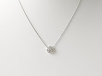Necklace with pendant diamond - afbeelding 1 van  6