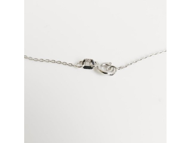 Necklace with pendant emerald - afbeelding 6 van  7