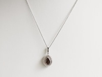 Necklace with pendant rubellite - afbeelding 5 van  6