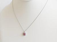 Necklace with pendant ruby - afbeelding 4 van  6