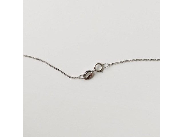 Necklace with pendant sapphire - afbeelding 6 van  7