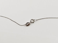 Necklace with pendant sapphire - afbeelding 6 van  7