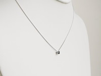 Necklace with pendant sapphire - afbeelding 3 van  6