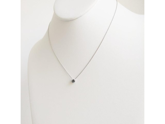 Necklace with pendant sapphire - afbeelding 4 van  6