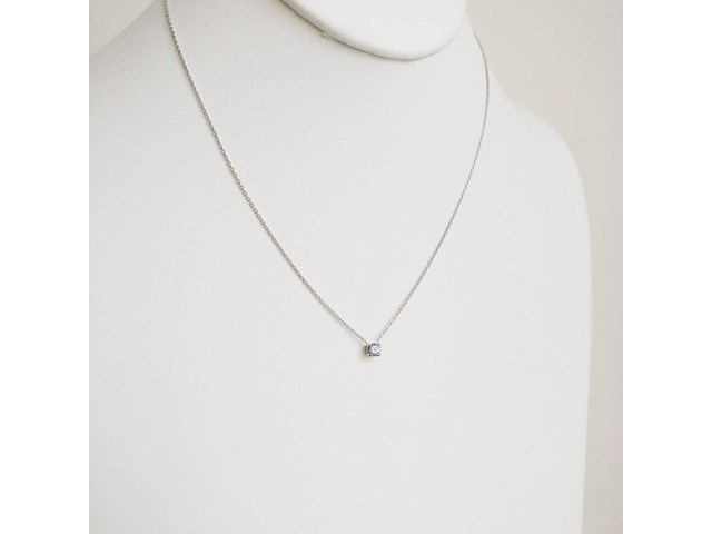 Necklace with pendant sapphire - afbeelding 3 van  6