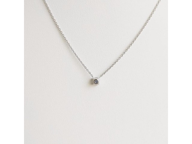 Necklace with pendant sapphire - afbeelding 5 van  6