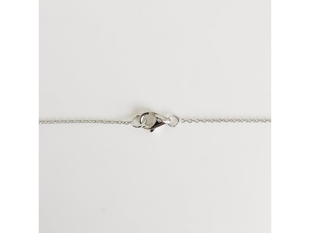 Necklace with pendant sapphire - afbeelding 6 van  6