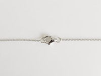 Necklace with pendant sapphire - afbeelding 6 van  6