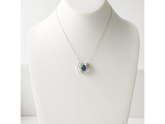 Necklace with pendant topaz - afbeelding 2 van  7