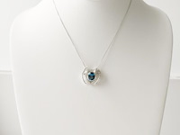 Necklace with pendant topaz - afbeelding 2 van  7