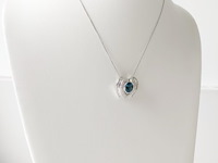 Necklace with pendant topaz - afbeelding 4 van  7