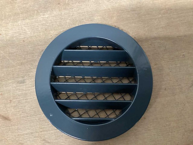 Nedco 627.014.25v aluminium schoepenrooster grijs (10x) - afbeelding 1 van  5