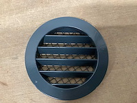 Nedco 627.014.25v aluminium schoepenrooster grijs (10x) - afbeelding 1 van  5