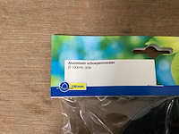 Nedco 627.014.25v aluminium schoepenrooster grijs (10x) - afbeelding 4 van  5