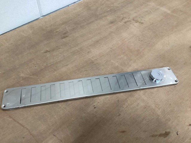 Nedco 637.006.11v rvs schuifrooster (4x) - afbeelding 1 van  5