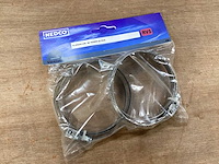 Nedco rvs slangklem, 60-165 mm, 2 pack (12x) - afbeelding 1 van  3
