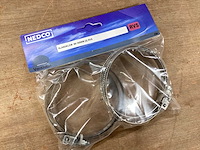 Nedco rvs slangklem, 60-165 mm, 2 pack (12x) - afbeelding 2 van  3