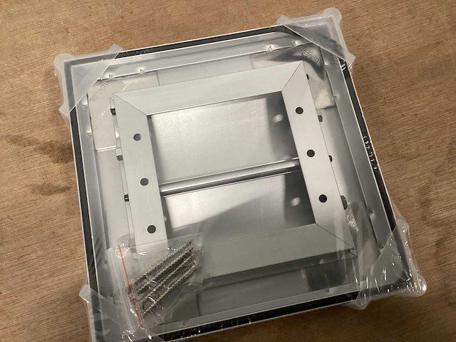 Nedco ventilatierooster aluminium (10x) - afbeelding 3 van  3